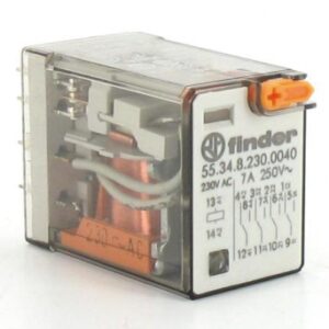 Relais industriels série 55-34 type ac 12v. disponible abidjan cote d'ivoire.