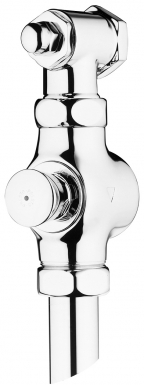 Robinet wc presto eclair as applique à poussoir - chromé - 9 l - m 33x42. disponible abidjan cote d'ivoire.