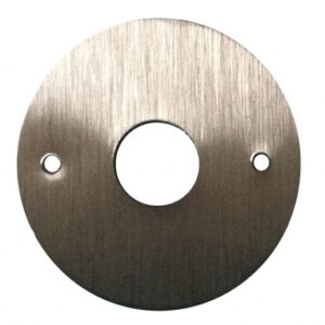 Rosace de béquille vis apparentes argent​ ​. disponible abidjan cote d'ivoire.