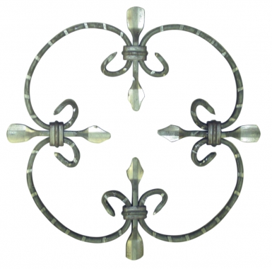 Rosace fer plat de 10 x 5 mm diamètre 250 mm. disponible abidjan cote d'ivoire.