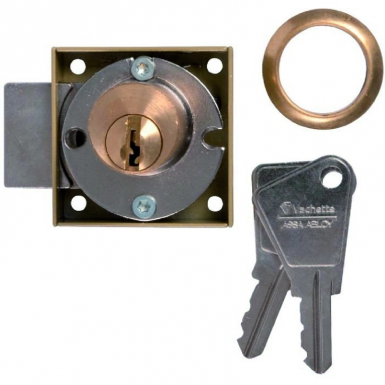 Serrure à cylindre s'entrouvant - longueur du cylindre 18 mm​ ​. disponible abidjan cote d'ivoire.