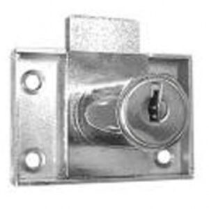 Serrure encloisonnée " 967-a " pour tiroir chromé. disponible abidjan cote d'ivoire.