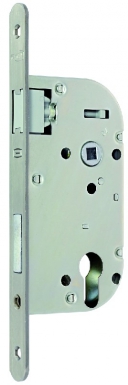 Serrure magnétic à pêne 1/2 tour avec gâche axe à 50 mm clé i. disponible abidjan cote d'ivoire.