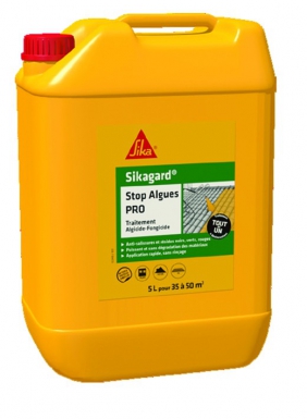 Sikagard stop alques -traitement algicide- fongicide - incolore - 5 l. disponible abidjan cote d'ivoire.