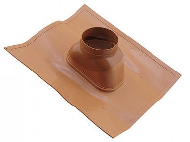 Solin plomb ø 60/100-80/125 mm avec rotule 45°. disponible abidjan cote d'ivoire.