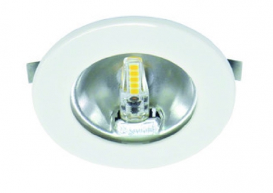 Spot étagère led 1,8 w 150 lm 3000°k - blanc. disponible abidjan cote d'ivoire.