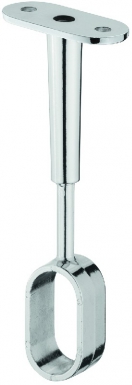 Support central de tringle d’armoire, pour tringle d’armoire ova 30 x 15 mm. disponible abidjan cote d'ivoire.