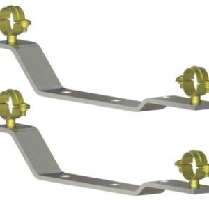 Support de distributeur acier galvanisé - "type a" entraxe 220 mm - ø 22 (par 2 pièces). disponible abidjan cote d'ivoire.