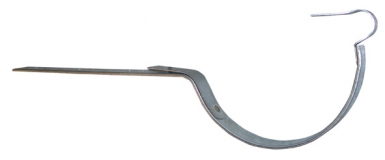 Support à deux paillettes plat à clouer pour gouttière de 25 - long. disponible abidjan cote d'ivoire.