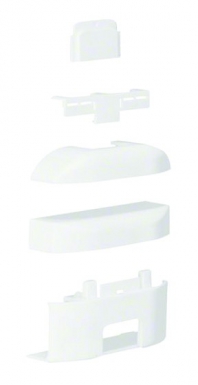 Té dérivation 3d pour moulure athea 12x20mm en blanc pure. disponible abidjan cote d'ivoire.