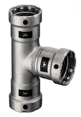 Té égal acier megapress ø 1". disponible abidjan cote d'ivoire.