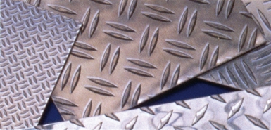 Tôle aluminium damier 2000x1000 mm ép. disponible abidjan cote d'ivoire.