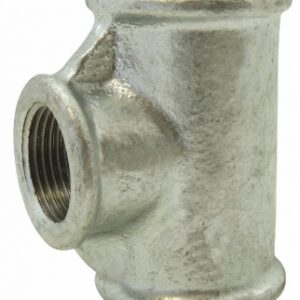 Té réduit femelle n°130r, galva, filetage 40-15-40. disponible abidjan cote d'ivoire.