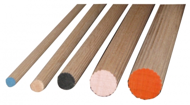 Tourillon hêtre cannelé " bg ø 6 mm " lg. disponible abidjan cote d'ivoire.