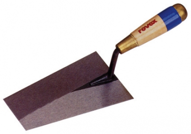 Truelle italienne carrée cazzuola, lame laminée - 22 cm. disponible abidjan cote d'ivoire.