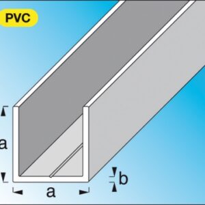 U carré pvc ( rigide ) blanc dim. disponible abidjan cote d'ivoire.