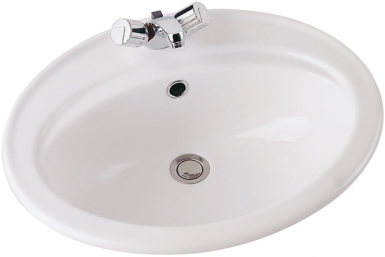 Vasque ulysse 2 à encastrer 55 x 45 cm. disponible abidjan cote d'ivoire.