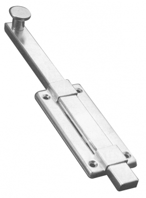 Verrou à coulisse acier zingué 180 mm ​ ​. disponible abidjan cote d'ivoire.