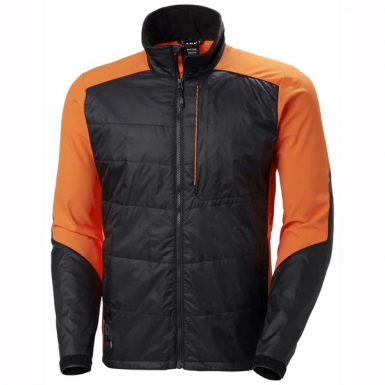 Veste kensington insulated jacket - couleur noir/orange - taille l. disponible abidjan cote d'ivoire.