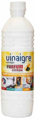 Vinaigre parfumé citron multi-usages bidon 1 l. disponible abidjan cote d'ivoire.