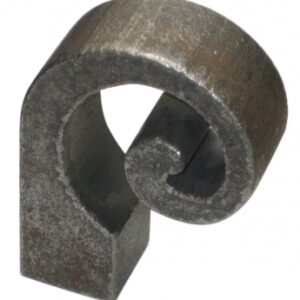 Volute de haut de portail carré de 40 mm. disponible abidjan cote d'ivoire.