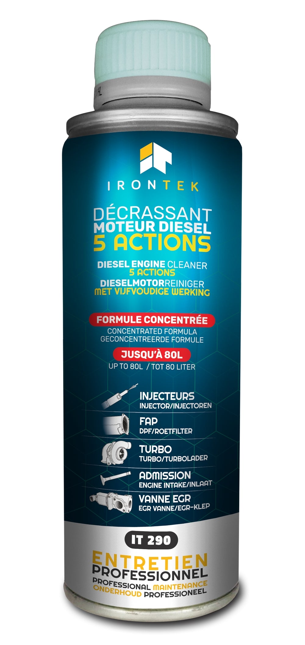 Decrassant moteur diesel 5 en 1 (375ml)