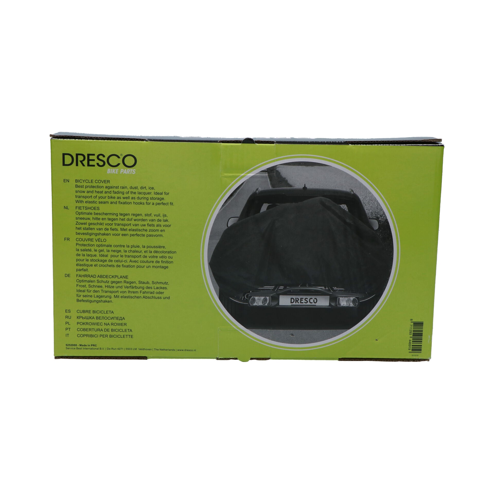 Housse pour 1 velo 200x72x98cm dresco – Image 4