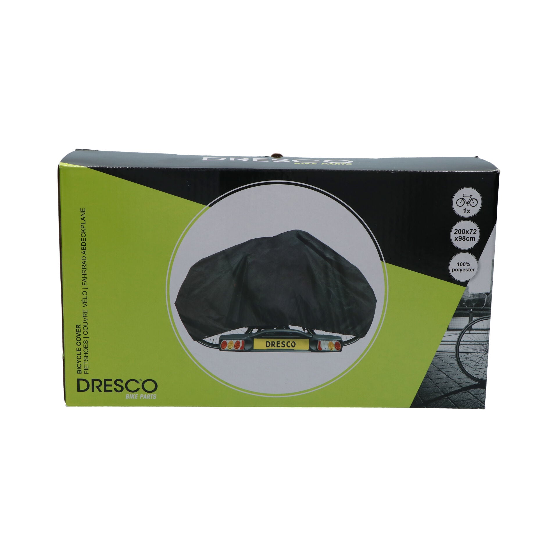 Housse pour 1 velo 200x72x98cm dresco – Image 8