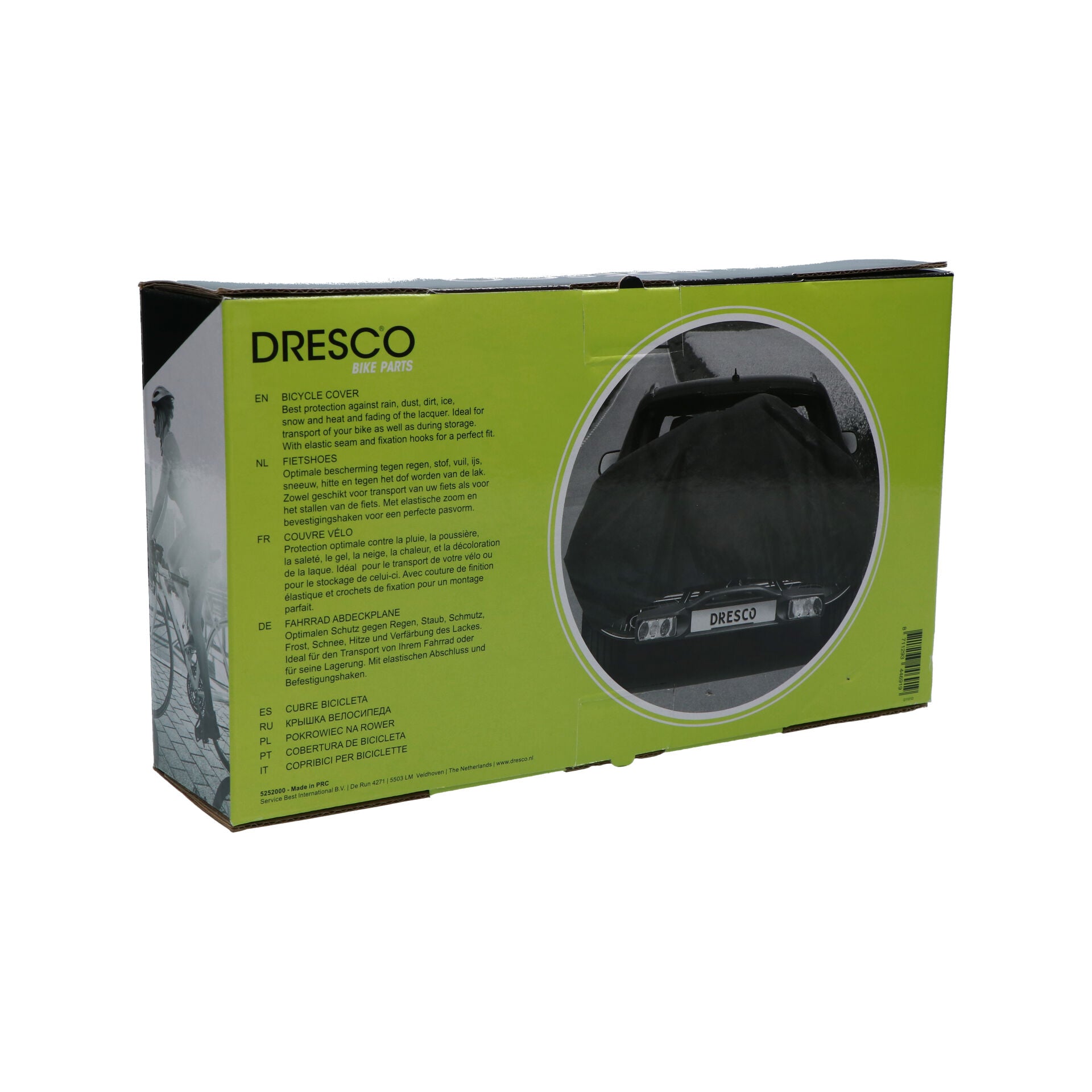 Housse pour 1 velo 200x72x98cm dresco – Image 5